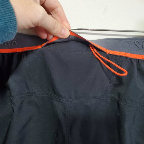 SAXX Hightail 2N1 Run Shorts 5” Running Ballpark Pouch Pro Black Men's Small - Picture 7 of 15